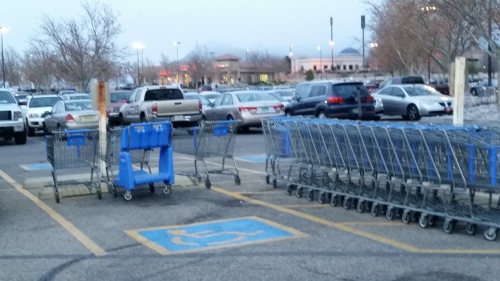 Same Walmart, different day